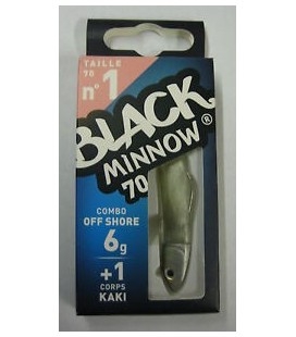 BLACK MINNOW COMBO 70 Nº1 KAKI 